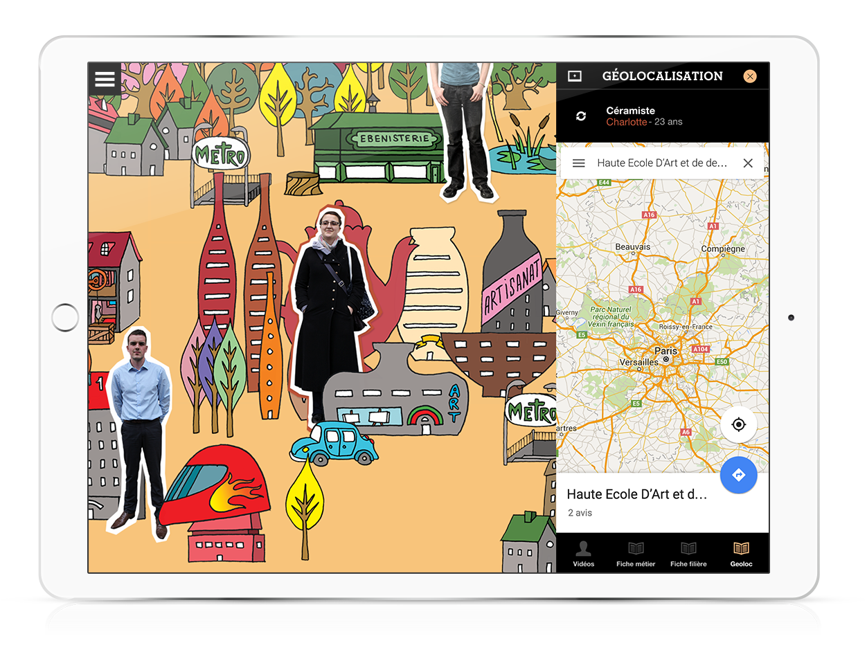 Citée Orientée tablette