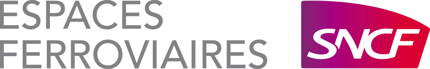 Logo Espaces Ferroviaires